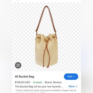 Montce beach bag